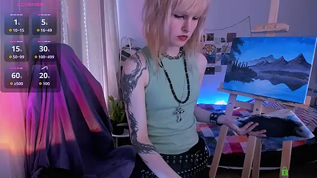 Snapshot of Mel_the_drawer chatting on 03/17/26, 01:47 Mel the drawer online show from 03/17/26, 01:47