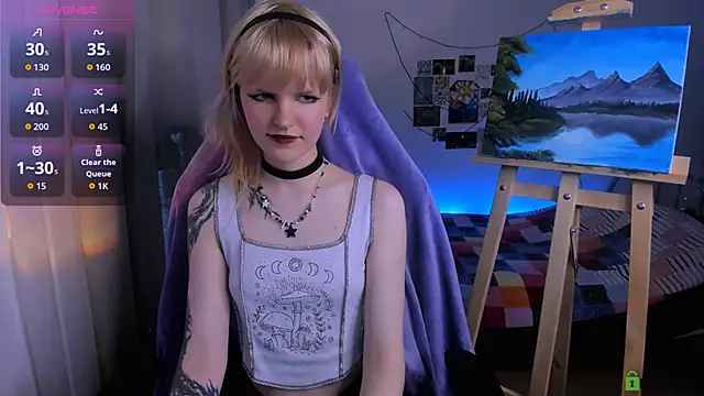 Snapshot of Mel_the_drawer chatting on 03/18/26, 02:20 Mel the drawer online show from 03/18/26, 02:20