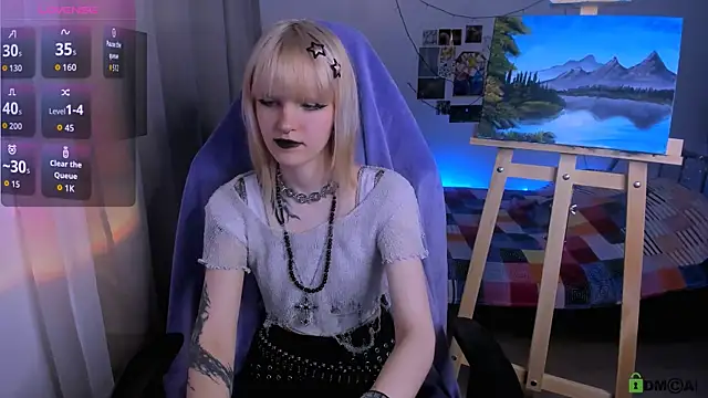 Snapshot of Mel_the_drawer chatting on 03/19/26, 01:04 Mel the drawer online show from 03/19/26, 01:04