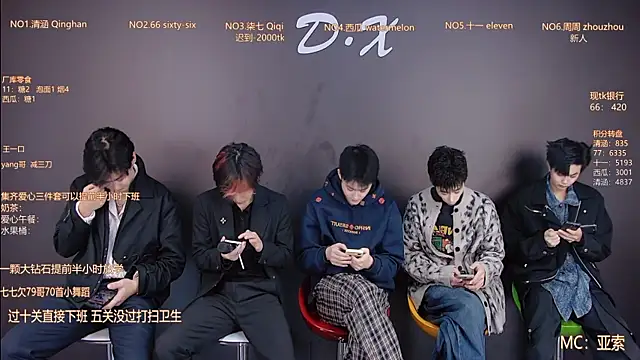 Snapshot of TNT-001 chatting on 12/13/25, 11:10 TNT-001 online show from 12/13/25, 11:10