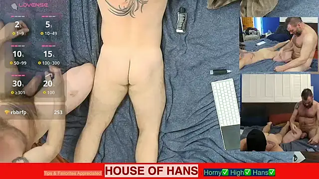 Snapshot of HouseOfHans chatting on 01/31/26, 07:11 HouseOfHans online show from 01/31/26, 07:11