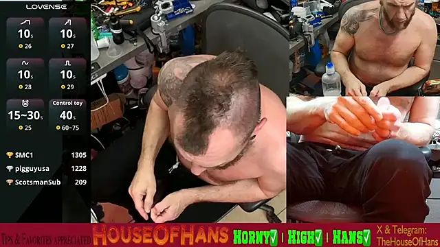 Snapshot of HouseOfHans chatting on 02/21/26, 11:00 HouseOfHans online show from 02/21/26, 11:00