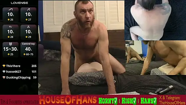 Snapshot of HouseOfHans chatting on 02/23/26, 01:03 HouseOfHans online show from 02/23/26, 01:03