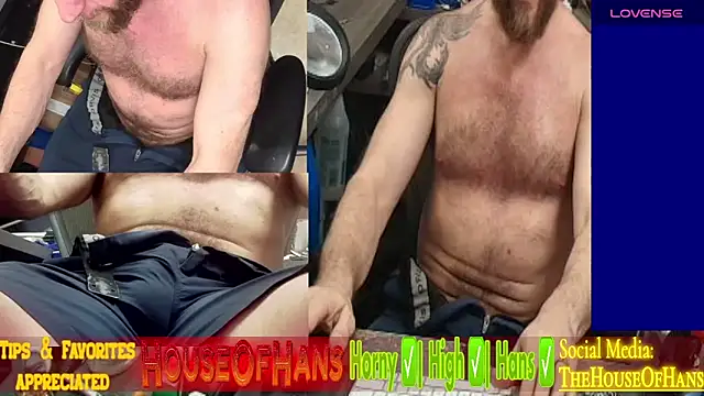 Snapshot of HouseOfHans chatting on 03/15/26, 10:32 HouseOfHans online show from 03/15/26, 10:32