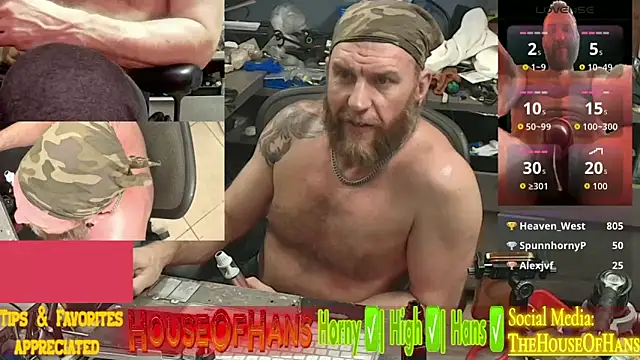 Snapshot of HouseOfHans chatting on 03/21/26, 01:26 HouseOfHans online show from 03/21/26, 01:26