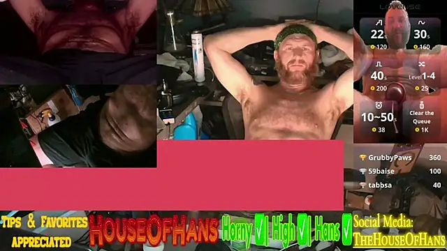 Snapshot of HouseOfHans chatting on 03/25/26, 01:55 HouseOfHans online show from 03/25/26, 01:55