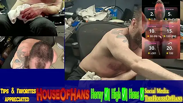 Snapshot of HouseOfHans chatting on 03/31/26, 10:54 HouseOfHans online show from 03/31/26, 10:54