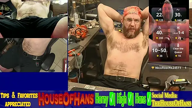 Snapshot of HouseOfHans chatting on 04/02/26, 01:20 HouseOfHans online show from 04/02/26, 01:20