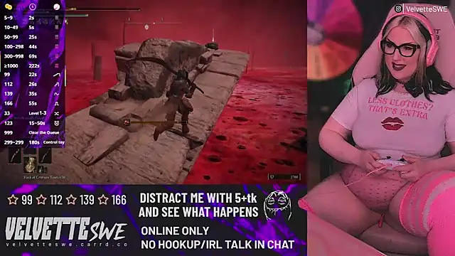 VelvetteSWE online show from 07/02/26, 03:45