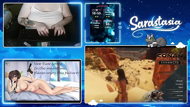 Snapshot of Sarastasia417 chatting on 05/14/26, 11:39 Sarastasia417 online show from 05/14/26, 11:39