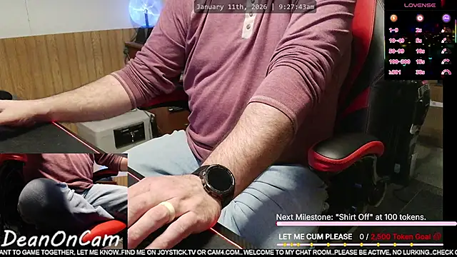Snapshot of DeanonCam chatting on 01/11/26, 03:28 DeanonCam online show from 01/11/26, 03:28