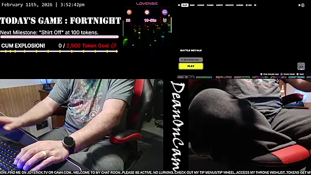 Snapshot of DeanonCam chatting on 02/11/26, 09:53 DeanonCam online show from 02/11/26, 09:53
