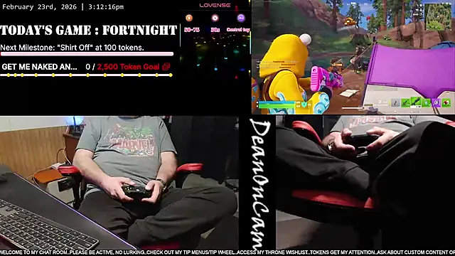 Snapshot of DeanonCam chatting on 02/23/26, 09:12 DeanonCam online show from 02/23/26, 09:12