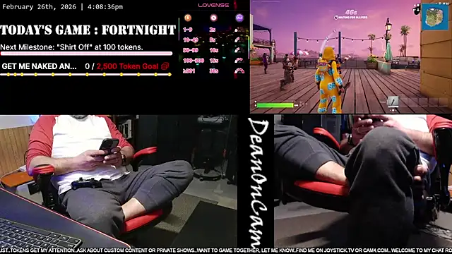 Snapshot of DeanonCam chatting on 02/26/26, 10:09 DeanonCam online show from 02/26/26, 10:09