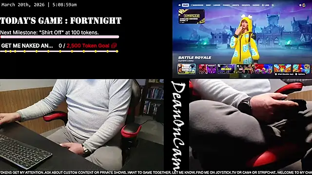 Snapshot of DeanonCam chatting on 03/20/26, 10:09 DeanonCam online show from 03/20/26, 10:09