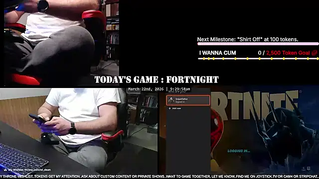 Snapshot of DeanonCam chatting on 03/22/26, 02:31 DeanonCam online show from 03/22/26, 02:31