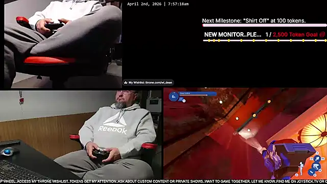 Snapshot of DeanonCam chatting on 04/02/26, 12:58 DeanonCam online show from 04/02/26, 12:58