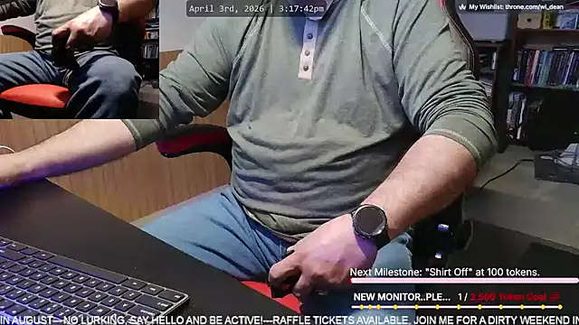 Snapshot of DeanonCam chatting on 04/03/26, 08:18 DeanonCam online show from 04/03/26, 08:18