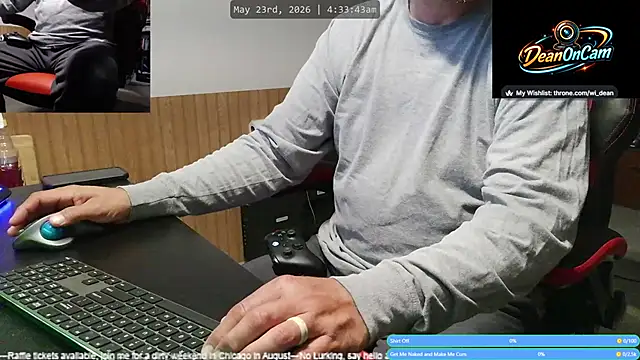Snapshot of DeanonCam chatting on 05/23/26, 09:35 DeanonCam online show from 05/23/26, 09:35