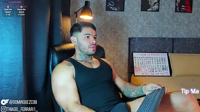 thiago ferrari  online show from 07/14/26, 10:37
