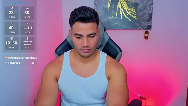 AndresRodriguez1 online show from 06/13/26, 11:35