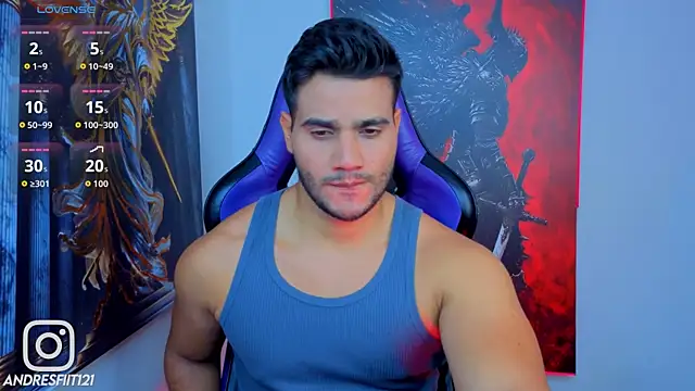 AndresRodriguez1 online show from 07/08/26, 01:43