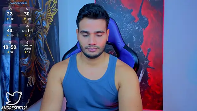 AndresRodriguez1 online show from 07/08/26, 01:48