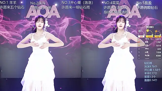 Snapshot of __AOA__ chatting on 02/22/26, 01:09 AOA online show from 02/22/26, 01:09