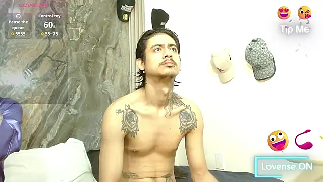 Snapshot of Damian-and-Camerum chatting on 03/14/26, 03:23 Damian-and-Camerum online show from 03/14/26, 03:23