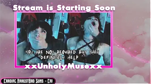 xxunholymusexx online show from 07/27/26, 09:00