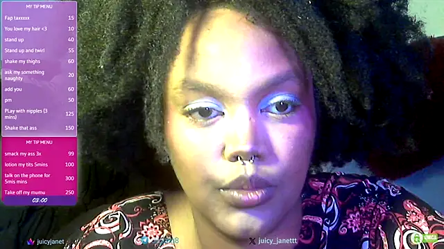 juicy janet online show from 03/23/26, 06:12