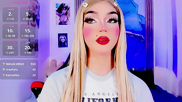blonde queen- online show from 07/16/26, 07:09