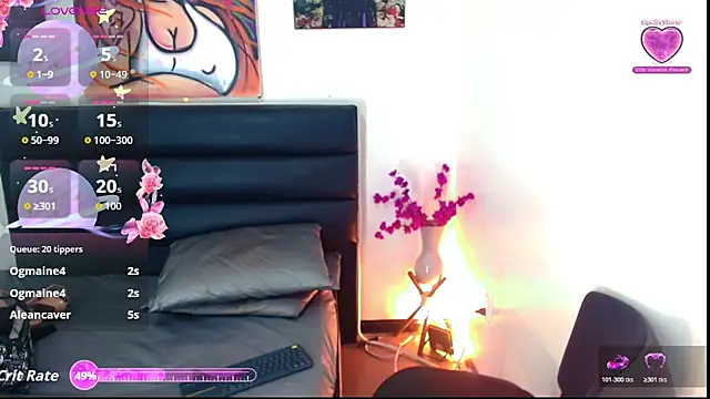 Mia dasilva  online show from 07/04/26, 06:25