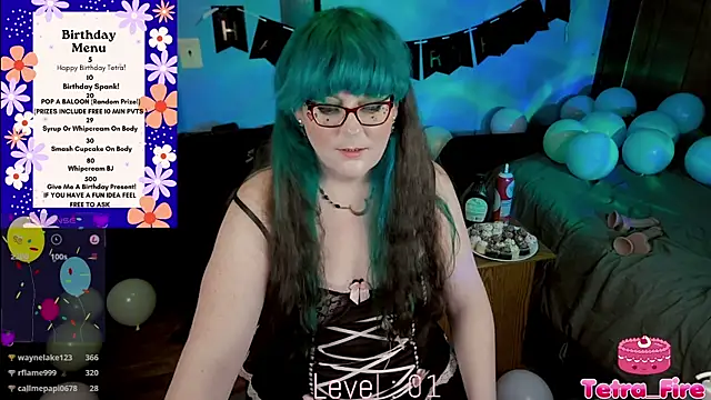 Snapshot of Tetra_Fire chatting on 06/09/26, 02:01 Tetra Fire online show from 06/09/26, 02:01