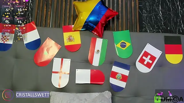 Cristall swett online show from 06/26/26, 06:45
