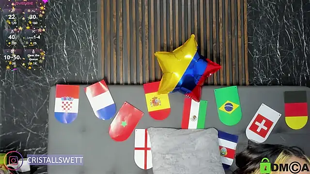 Cristall swett online show from 06/28/26, 06:58