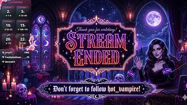 hot vampire online show from 06/03/26, 02:33
