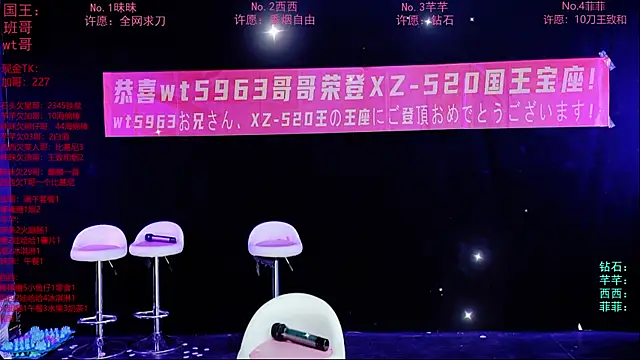 Snapshot of XZ-520 chatting on 08/01/26, 12:43 XZ-520 online show from 08/01/26, 12:43