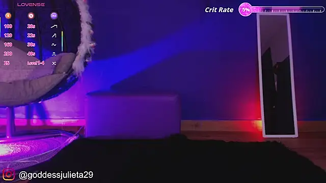 GoddessJulieta  online show from 07/01/26, 07:02