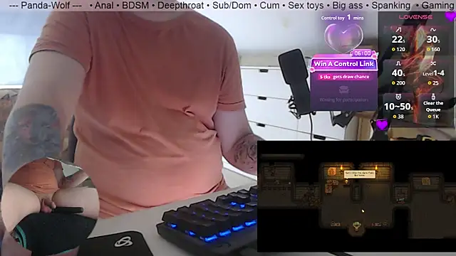 Panda-Wolf online show from 06/12/26, 03:33