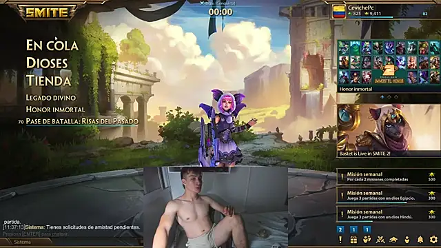 Snapshot of Patrick_Games chatting on 07/13/26, 04:37 Patrick Games online show from 07/13/26, 04:37