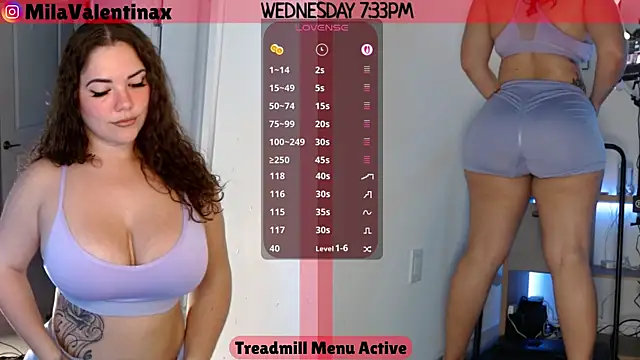 Snapshot of MilaValentina chatting on 11/06/25, 12:33 MilaValentina online show from 11/06/25, 12:33