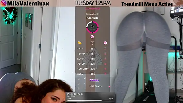 Snapshot of MilaValentina chatting on 12/02/25, 06:25 MilaValentina online show from 12/02/25, 06:25