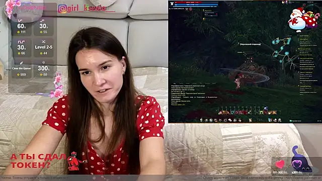 Girl Ksenia online show from 12/18/24, 08:14