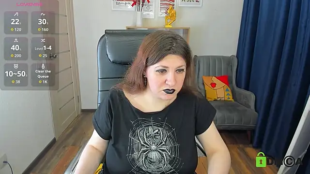 Black Black Rose online show from 06/12/26, 08:19
