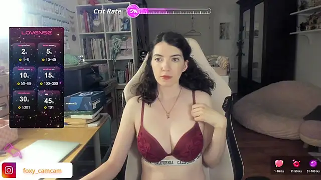 Foxy c online show from 06/12/26, 08:30