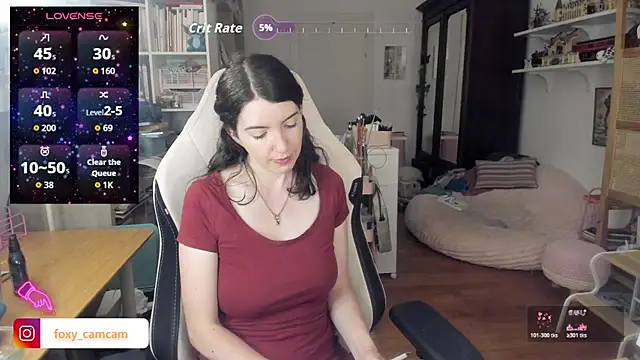 Foxy c online show from 07/08/26, 08:35