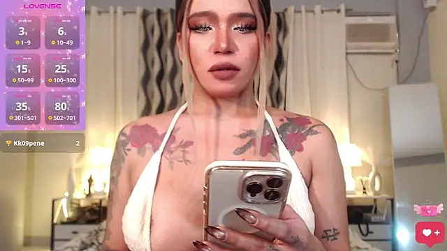 Evalyn Shemale online show from 09/18/25, 01:18