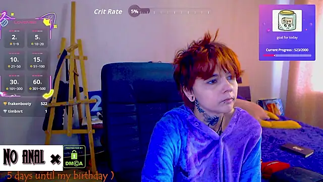 Snapshot of Dark__Elf chatting on 02/20/26, 06:26 Dark Elf online show from 02/20/26, 06:26