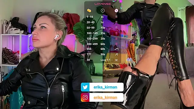 Erika Kirman online show from 11/18/25, 02:32